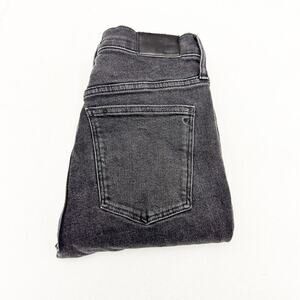 Madewell 10" High-Rise Skinny Denim Jeans Vintage Charcoal Wash Size 31